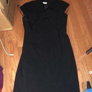 Calvin Klein Snap Wrap Dress
